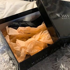 White House Black Market Donatella Heels in Box